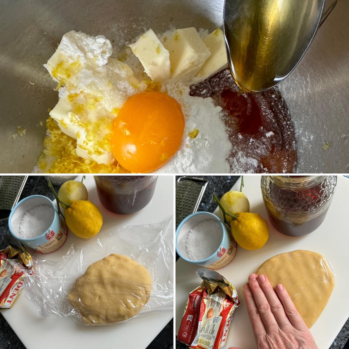 recipe how to make honey biscuits or cookies