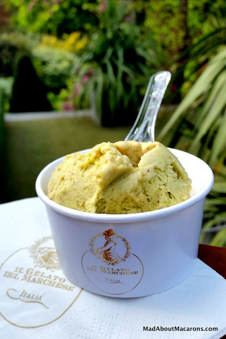 pistachio ice cream Il Gelato del Marchese