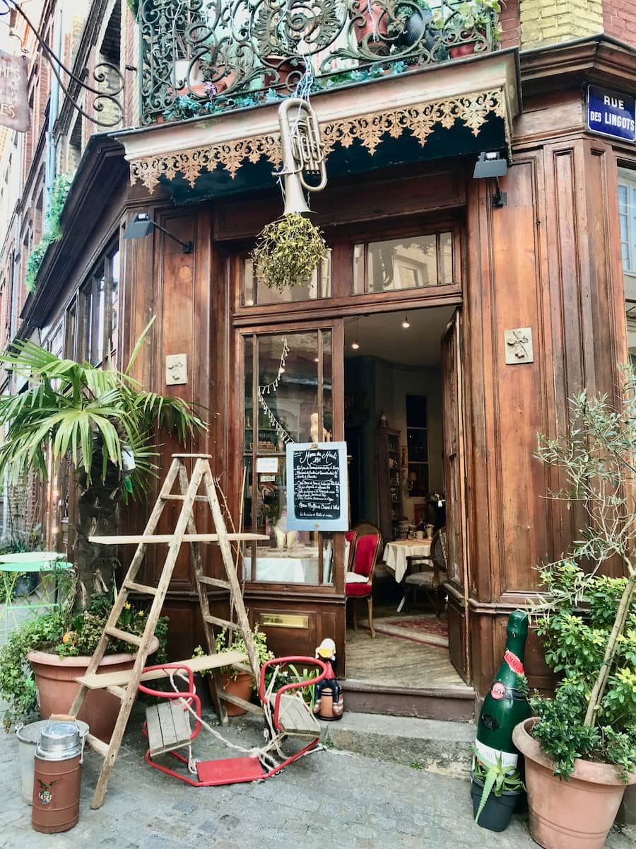 honfleur restaurant and antique shop