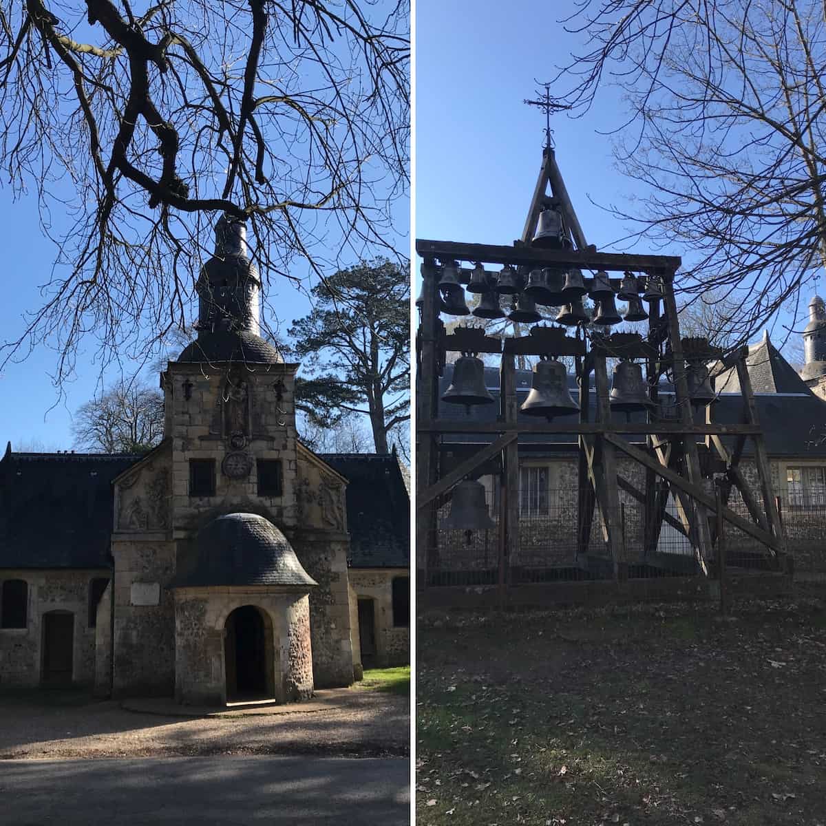 Notre dame de grace church with its original set of bells that play Bizet's Carmen