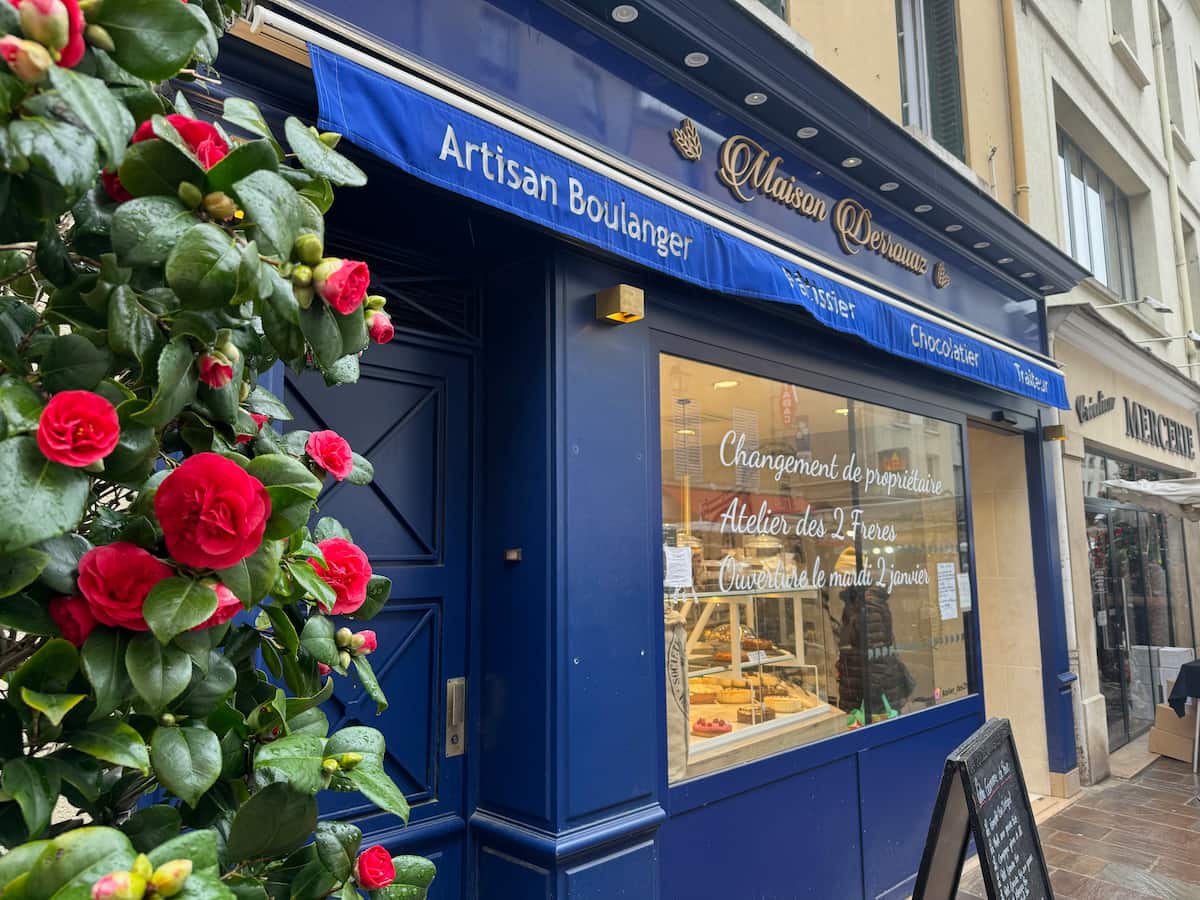 Saint-Germain-en-Laye's pastries at one of the many bakeries