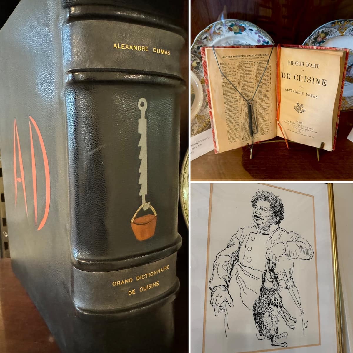 Alexandre Dumas's original Dictionary of Cuisine in French