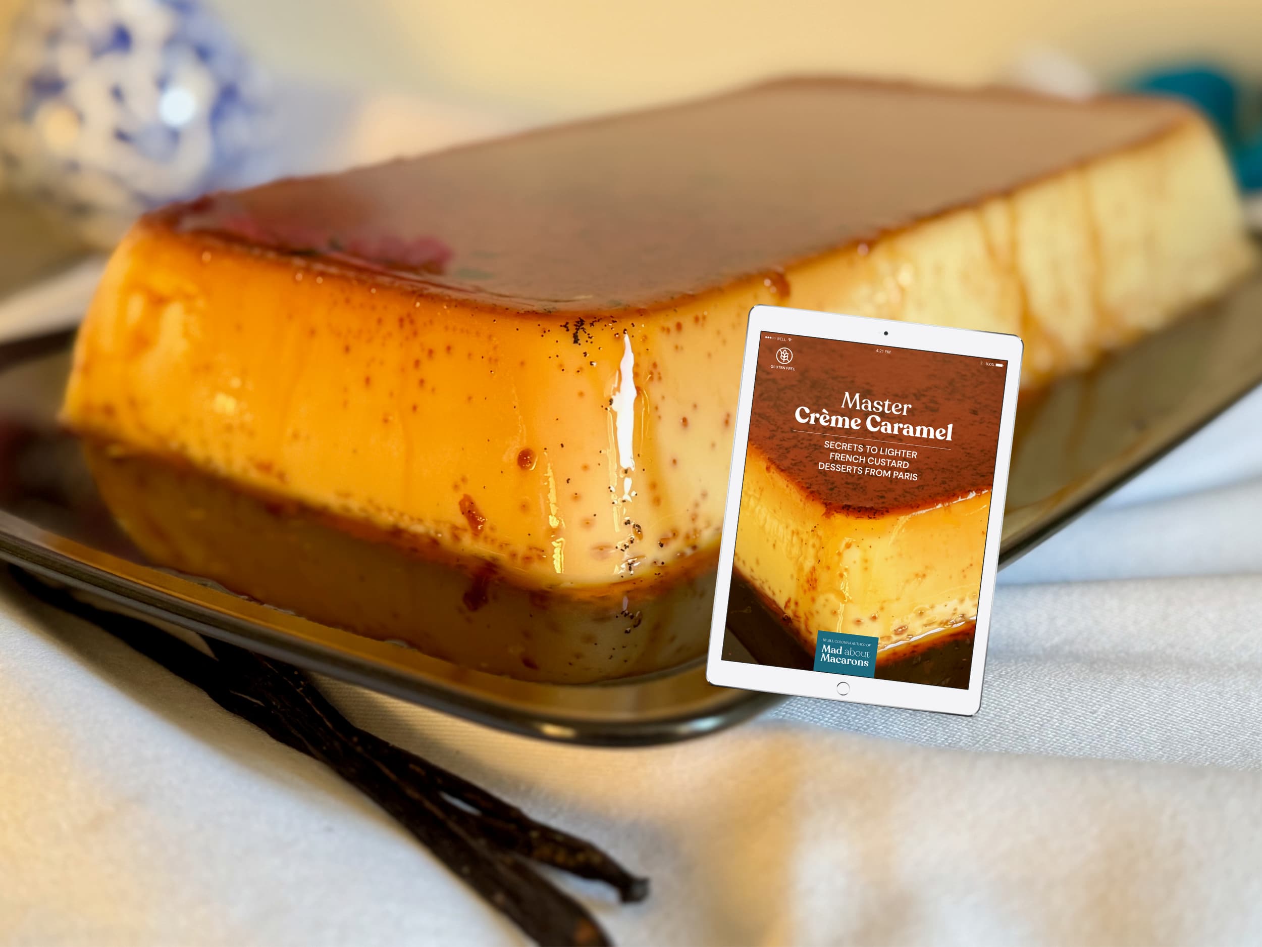 Master Creme Caramel by mad about macarons in Paris